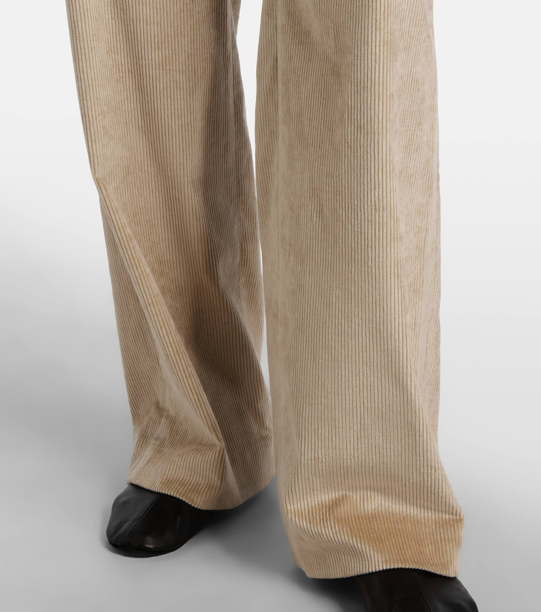 Grigore cotton-blend corduroy wide-leg pants - 5