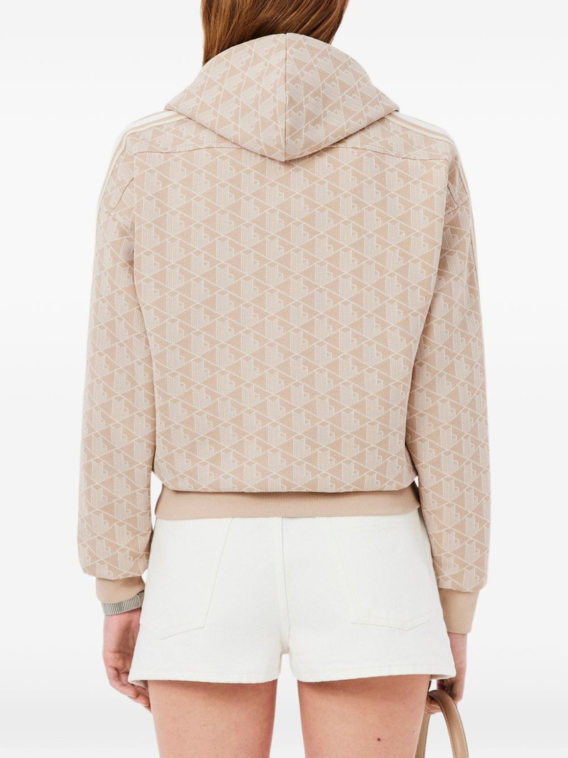 geometric-monogram hoodie 3