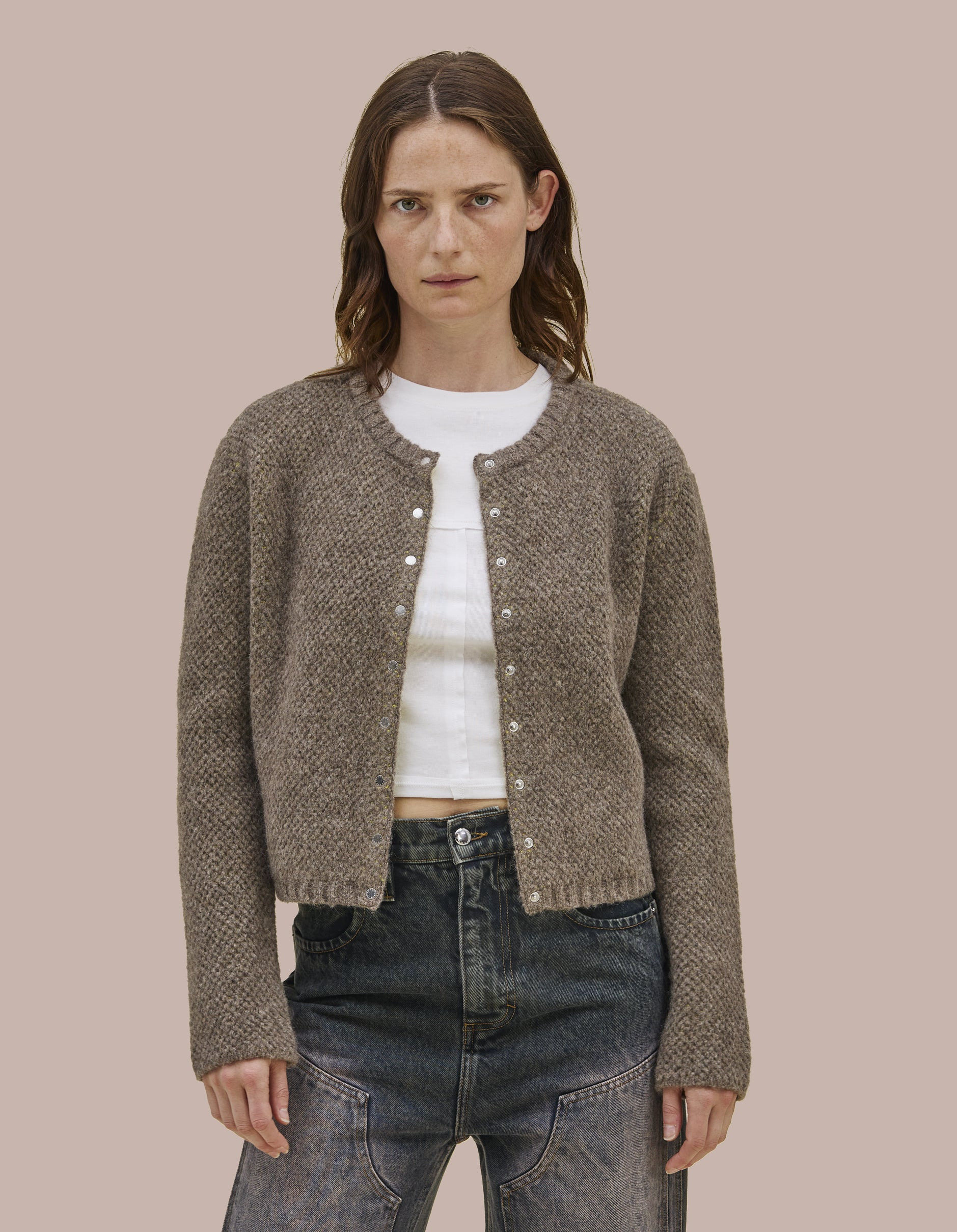 YAK SNAP CARDIGAN - 2