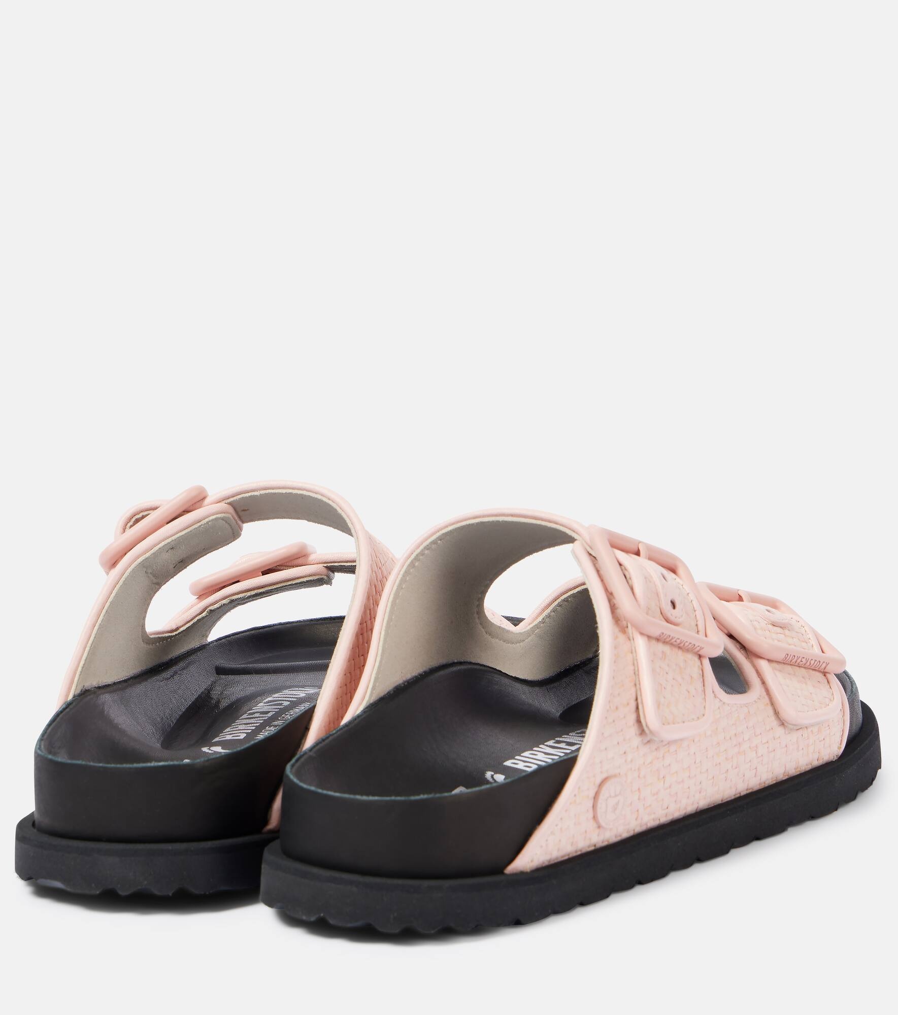 Arizona Luxe raffia sandals - 3