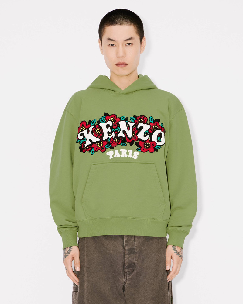 'KENZO by Verdy' embroidered hoodie in cotton 3