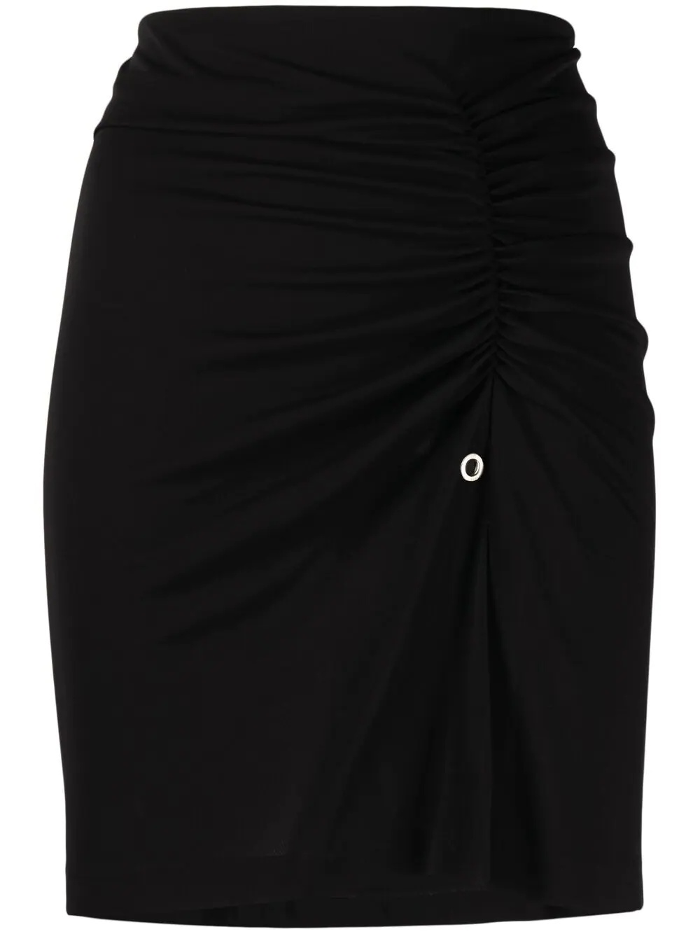 ruched fitted skirt - 1