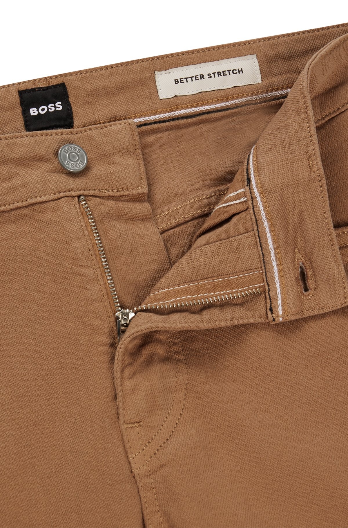 SLIM-FIT JEANS IN BLACK MECHANICAL-STRETCH DENIM - 6