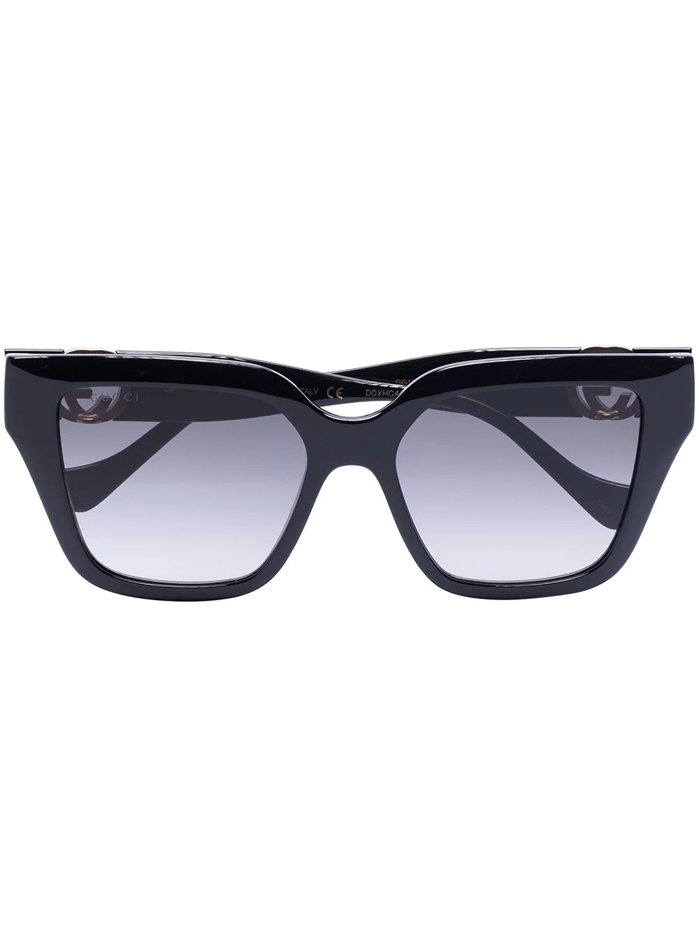 Interlocking G oversize-frame sunglasses - 1