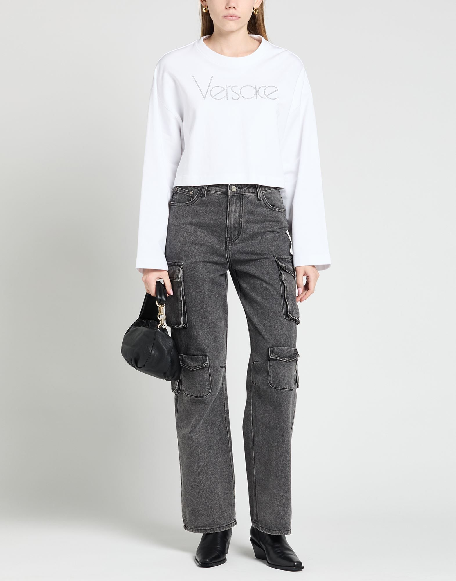 White Women's Sweatshirt - 2