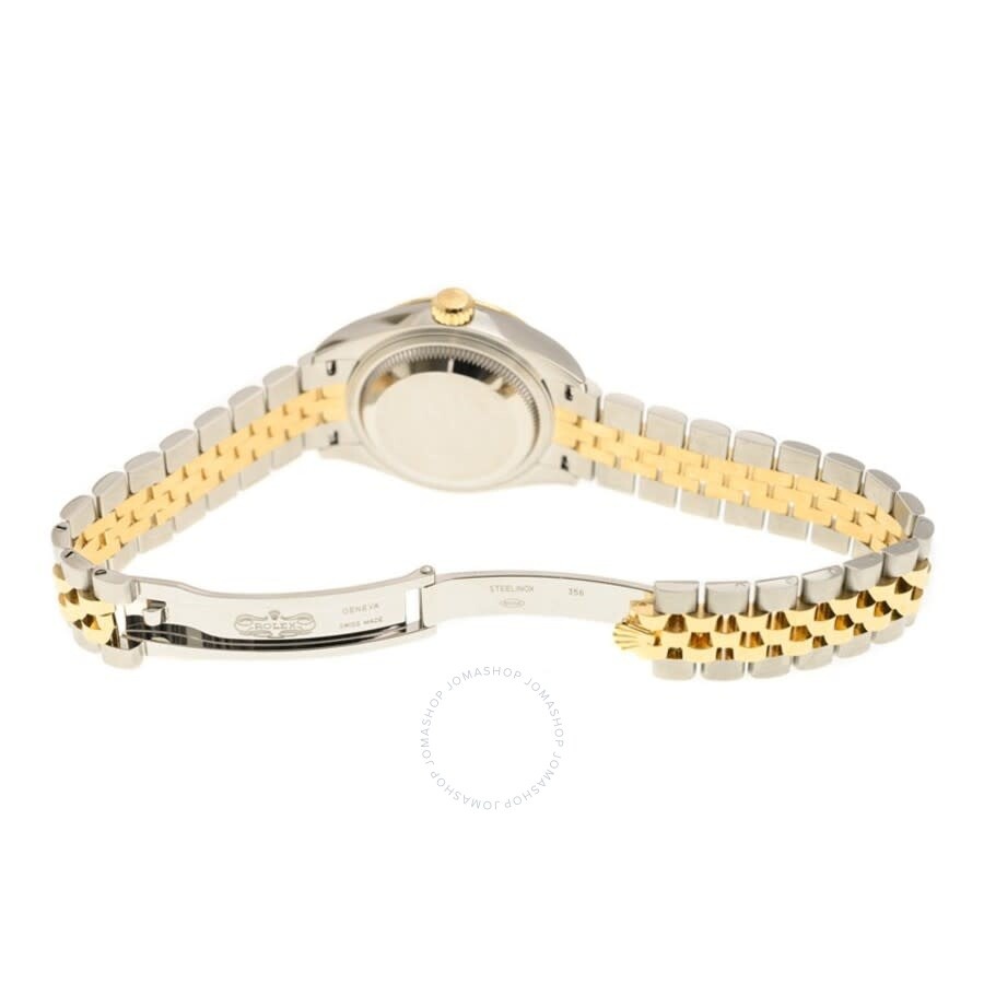Rolex Lady Datejust Champagne Diamond Dial Automatic Steel and 18kt Yellow Gold Rolex Jubilee Watch  - 6
