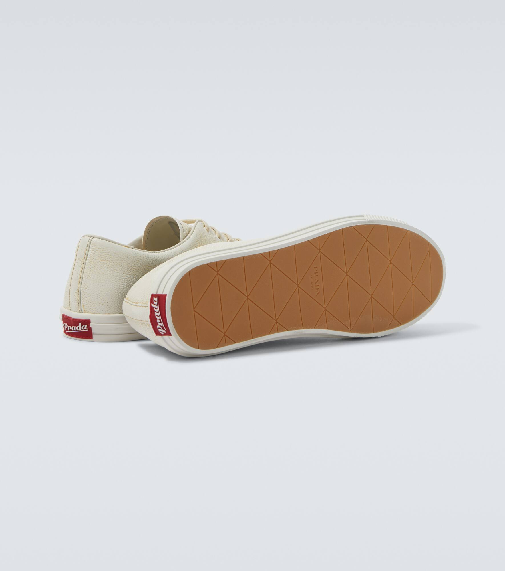 Leather sneakers - 7