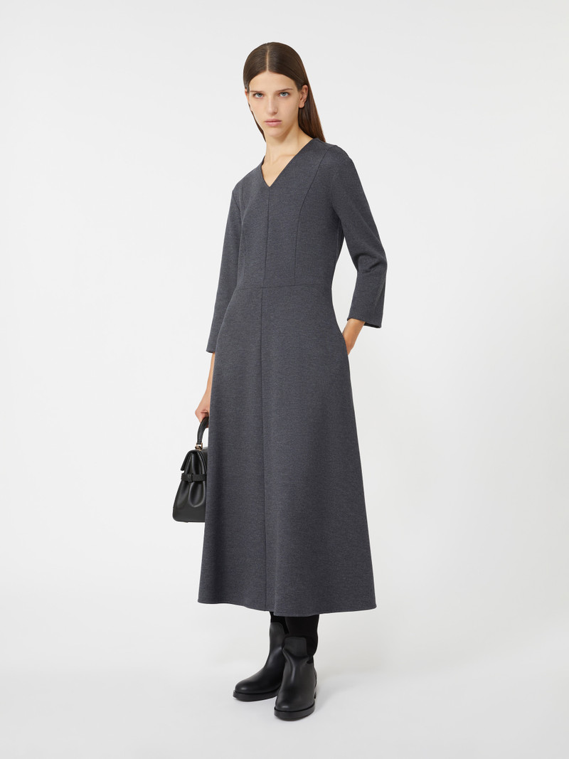 'S Max Mara ORIONE Piqué jersey dress outlook