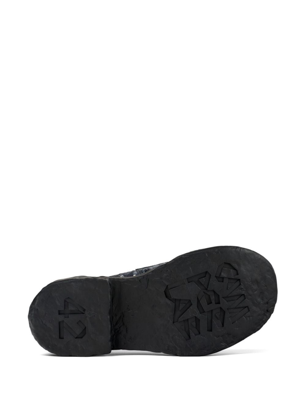 Vamonos croc-effect leather loafers - 5