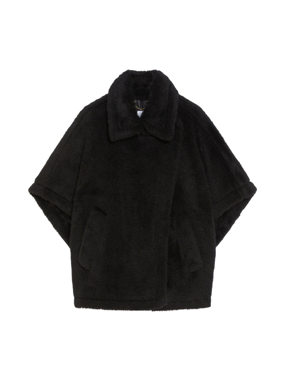 Alpaca And Wool Teddy Cape - 1