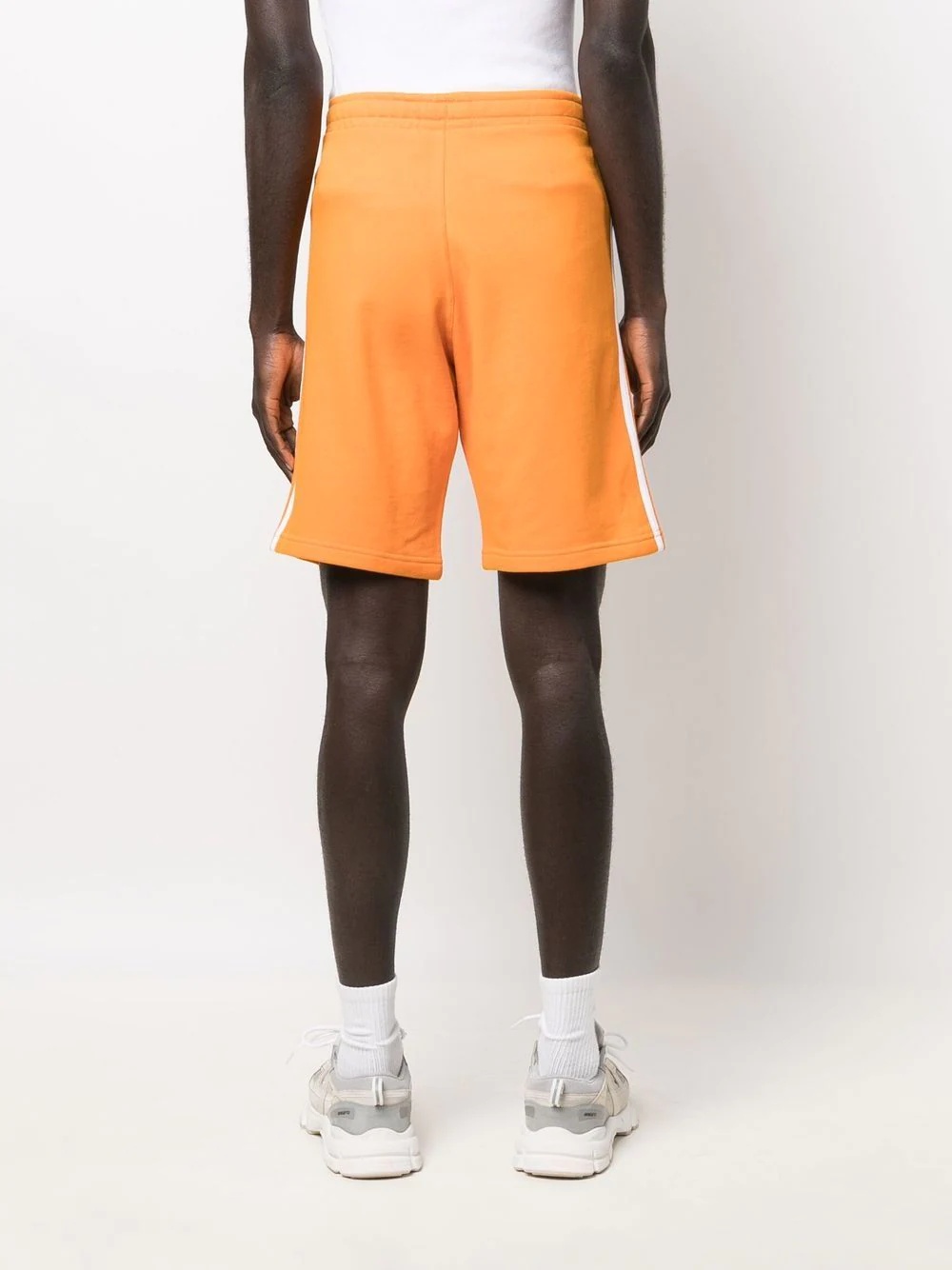 logo-print track shorts - 4