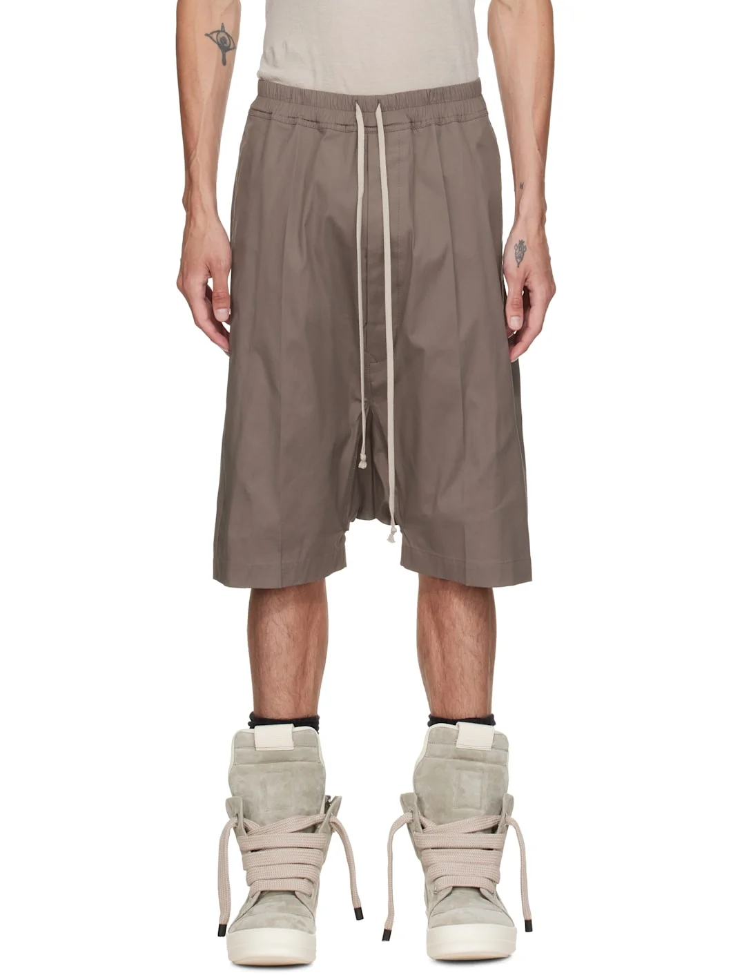 Gray Tower Rick S Pods Shorts - 1