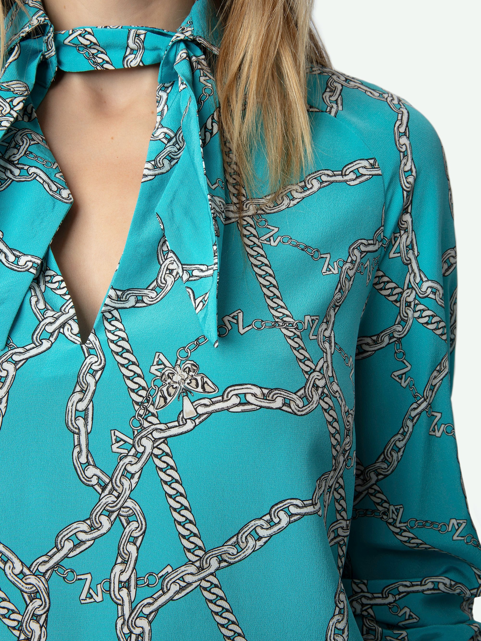 Tuile Silk Blouse - 6