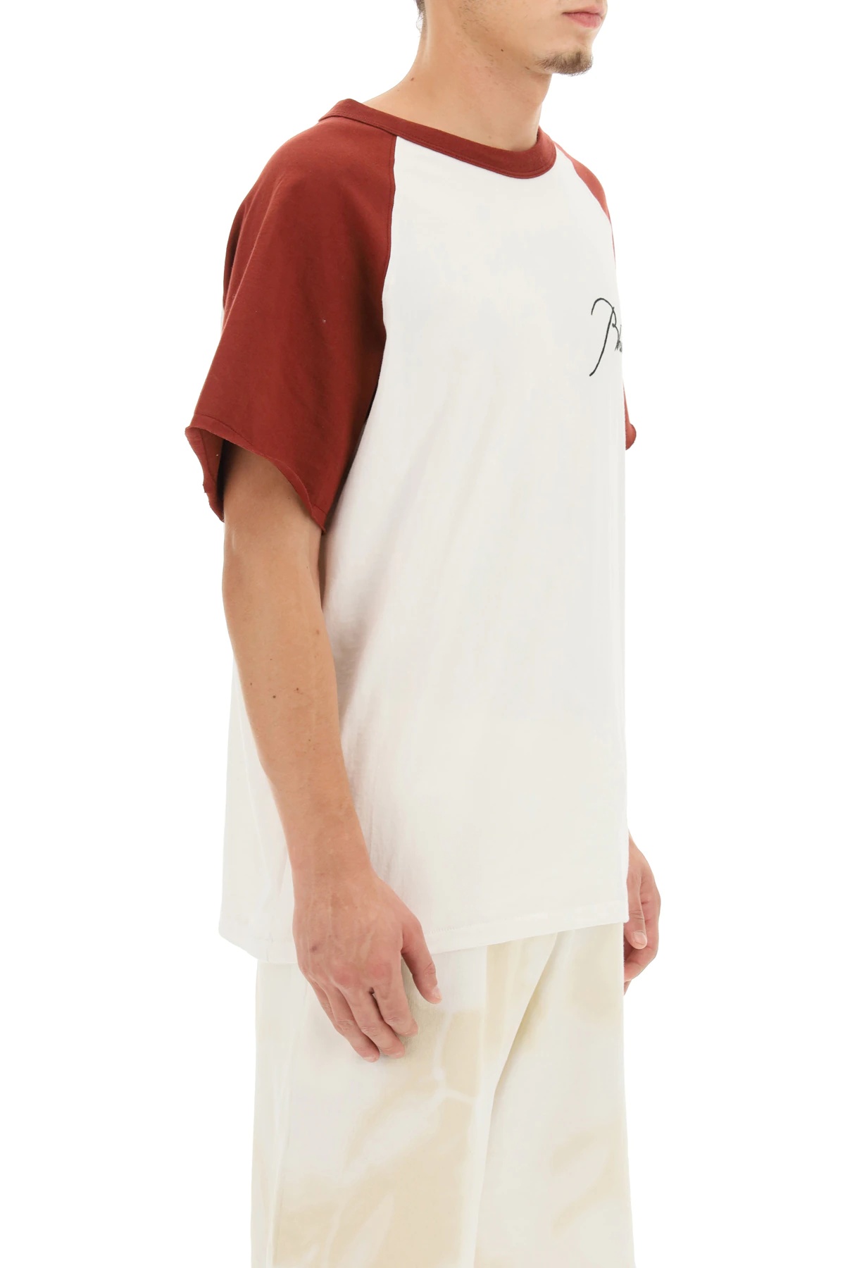 T-SHIRT WITH LOGO EMBROIDERY - 3