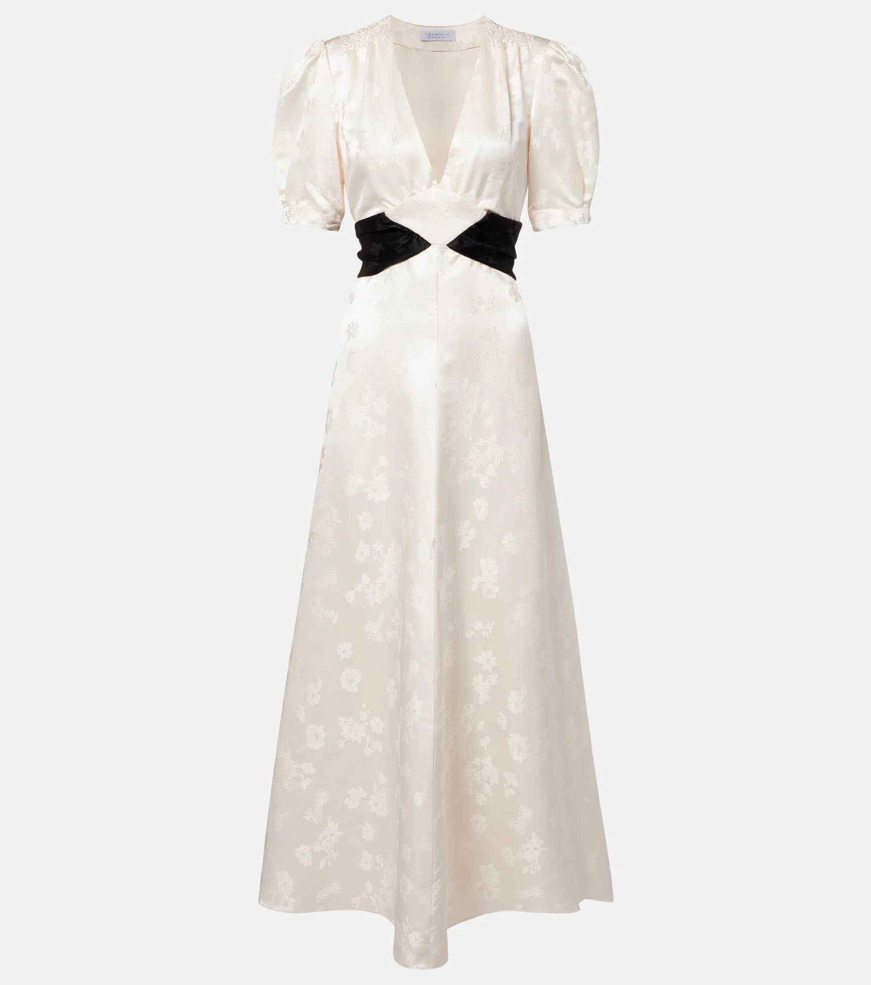 Larkin floral silk midi dress - 1