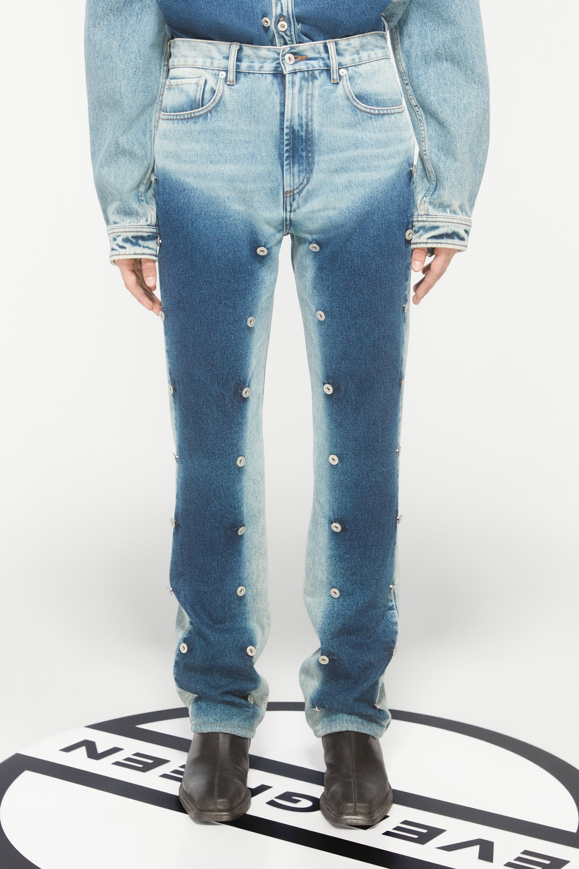 EVERGREEN SNAP OFF JEANS - 5