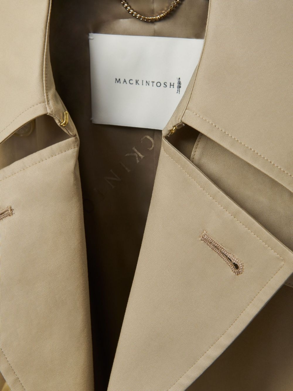 Buckholm double-breasted belted trench coat - 5