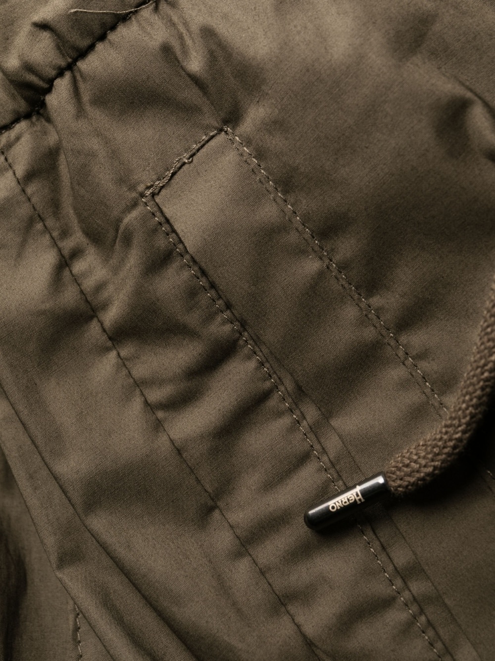 drawstring straight-leg trousers - 6