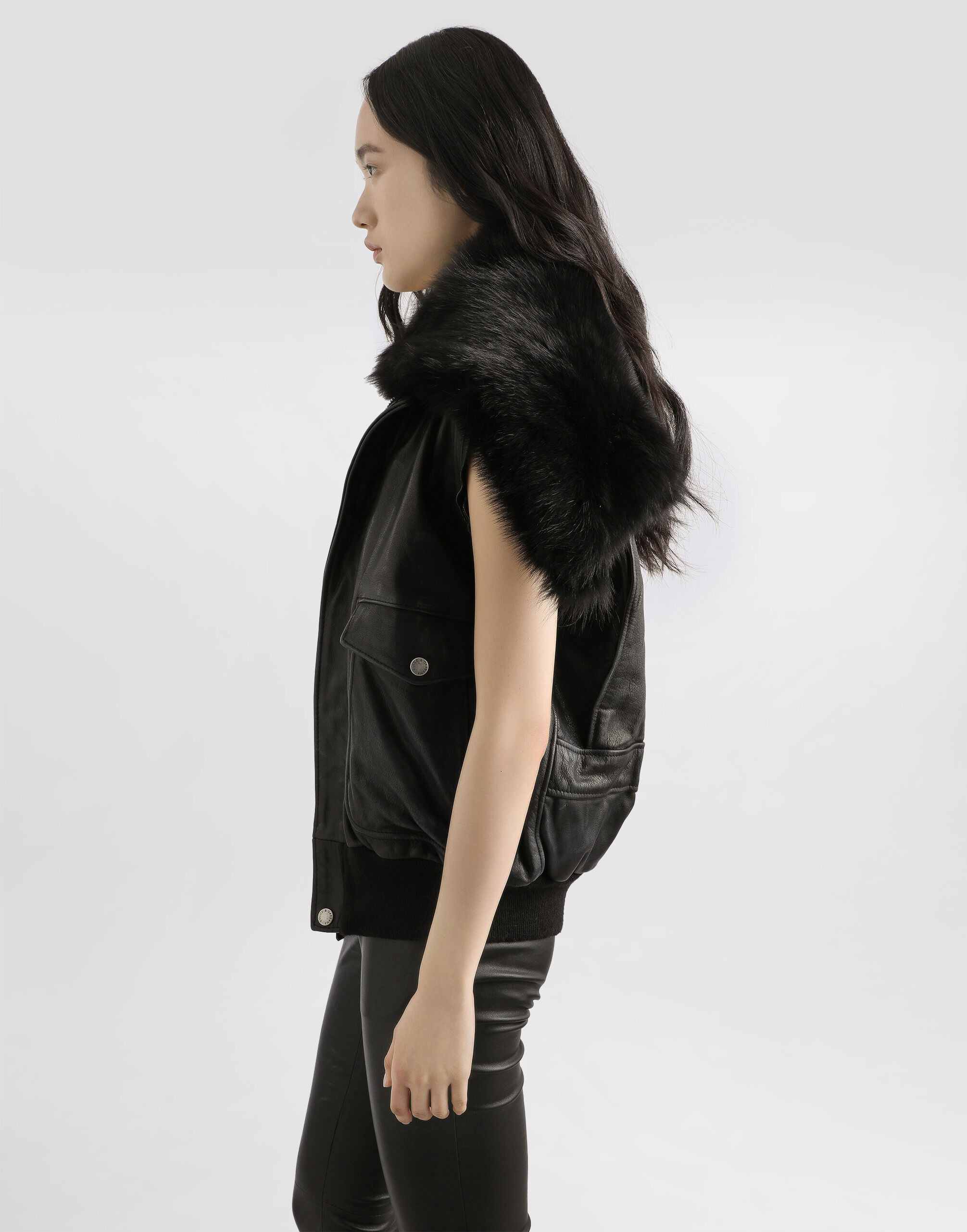 Vintage leather jacket - 5