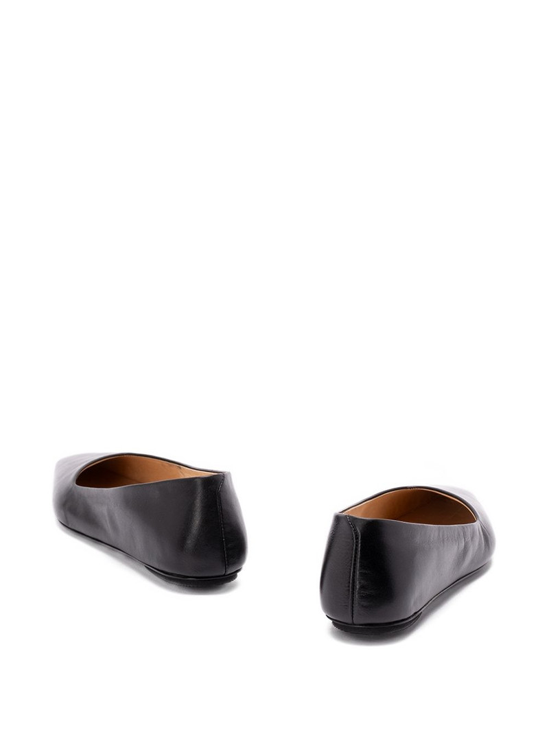 pointed-toe leather ballet flats 4