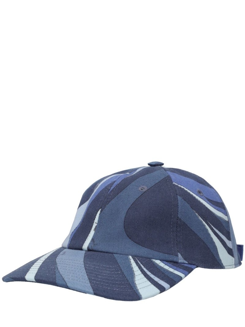 Cotton gabardine baseball hat - 3