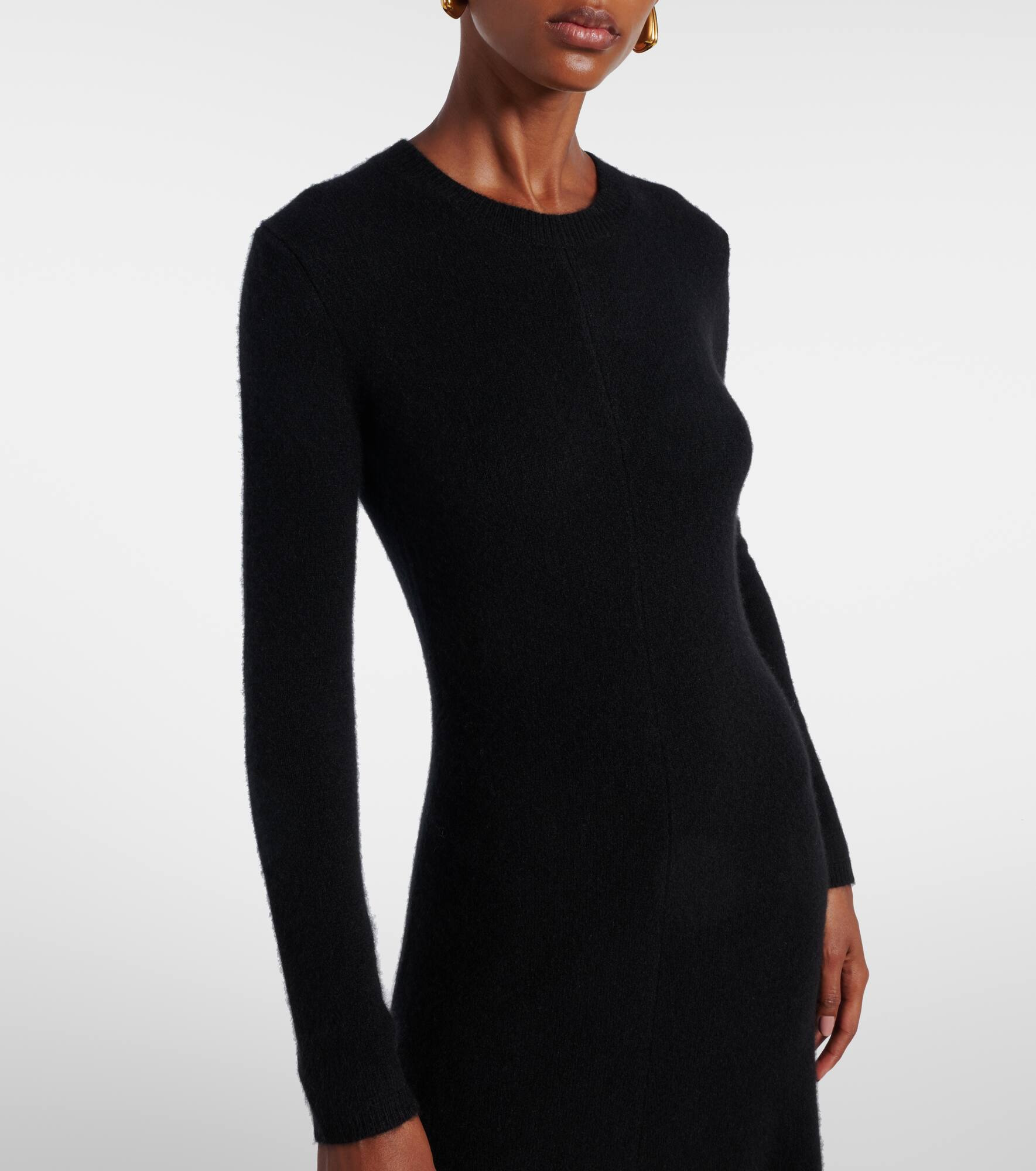 Cashmere-blend sweater dress - 4