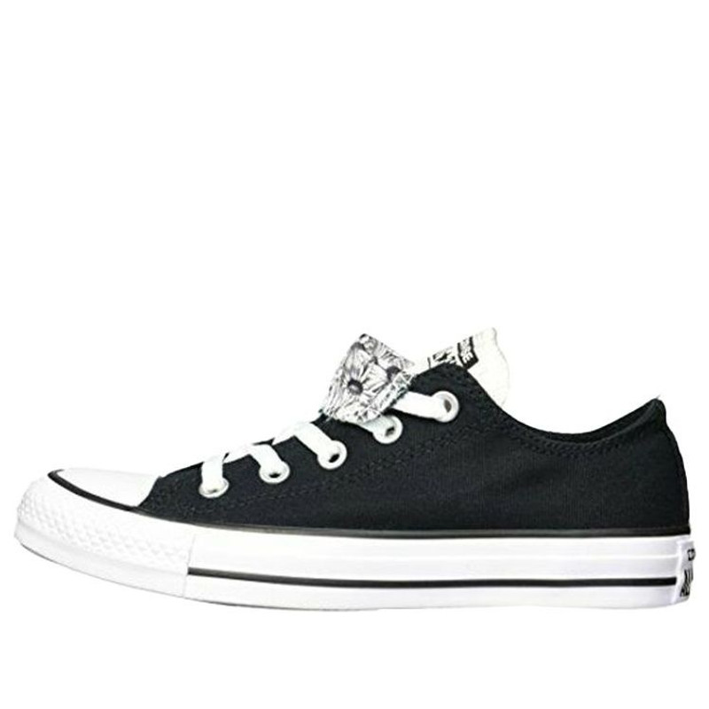 (WMNS) Converse Chuck Taylor All Star Low Classic Daisies Print For Black 560875F - 1
