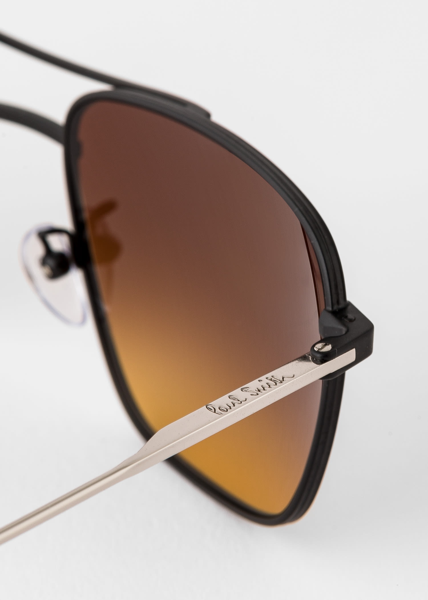 Matte Black 'Foster' Sunglasses - 3