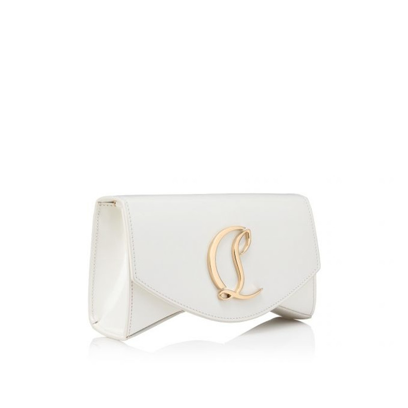 Christian Louboutin Loubi54 Crossbody White outlook