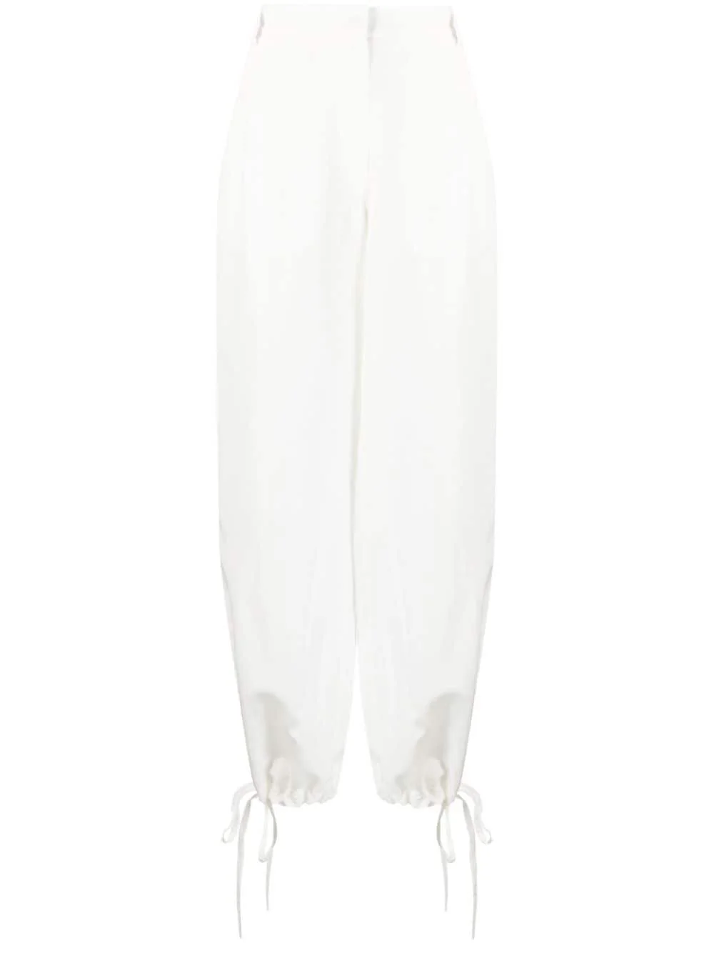 elasticated-waist trousers - 1