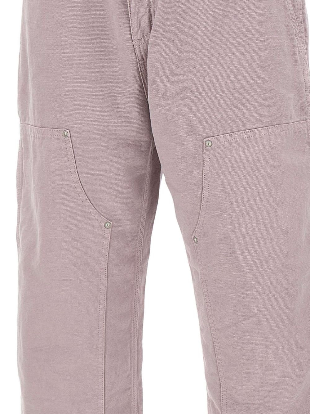 double-knee multi-pocket trousers - 4