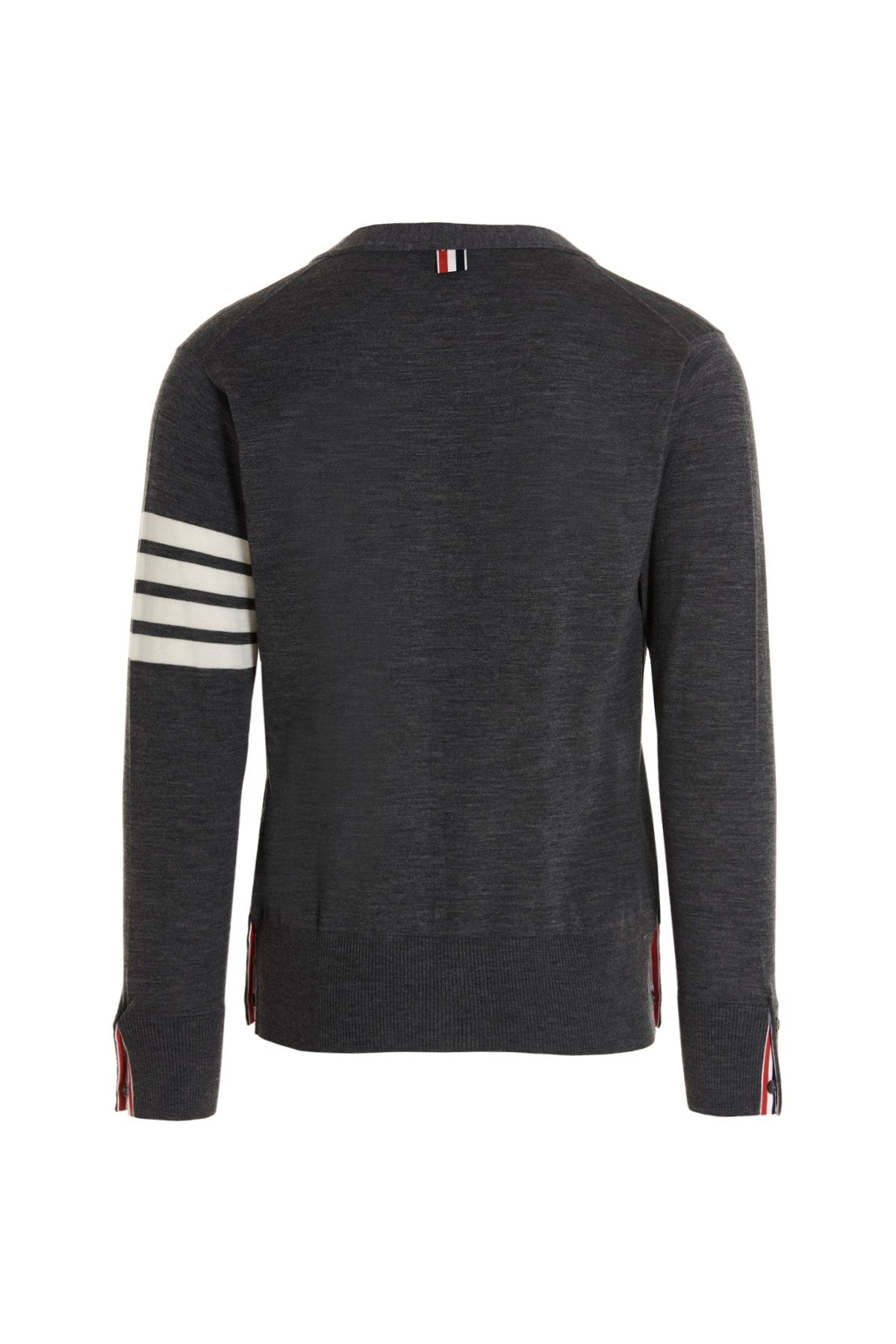 Thom Browne Men Merino Wool Cardigan - 2