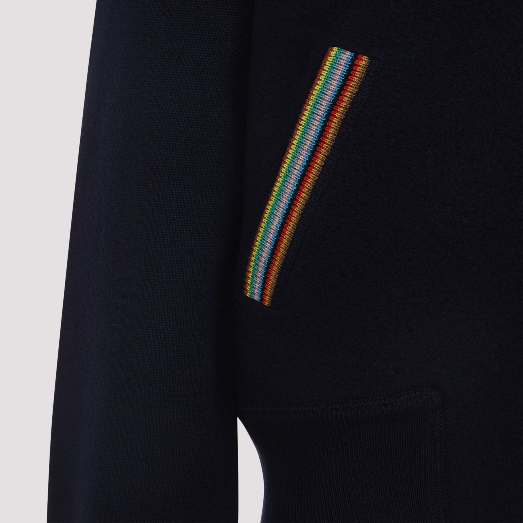 Mens Knitted Bomber Jacket Men - 4