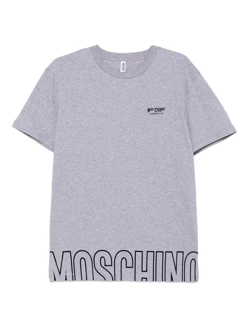 logo-detail cotton T-shirt 1