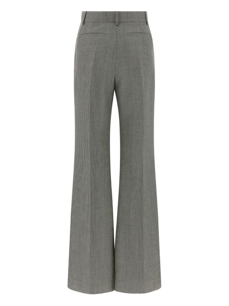 Valentino houndstooth stretched trousers outlook