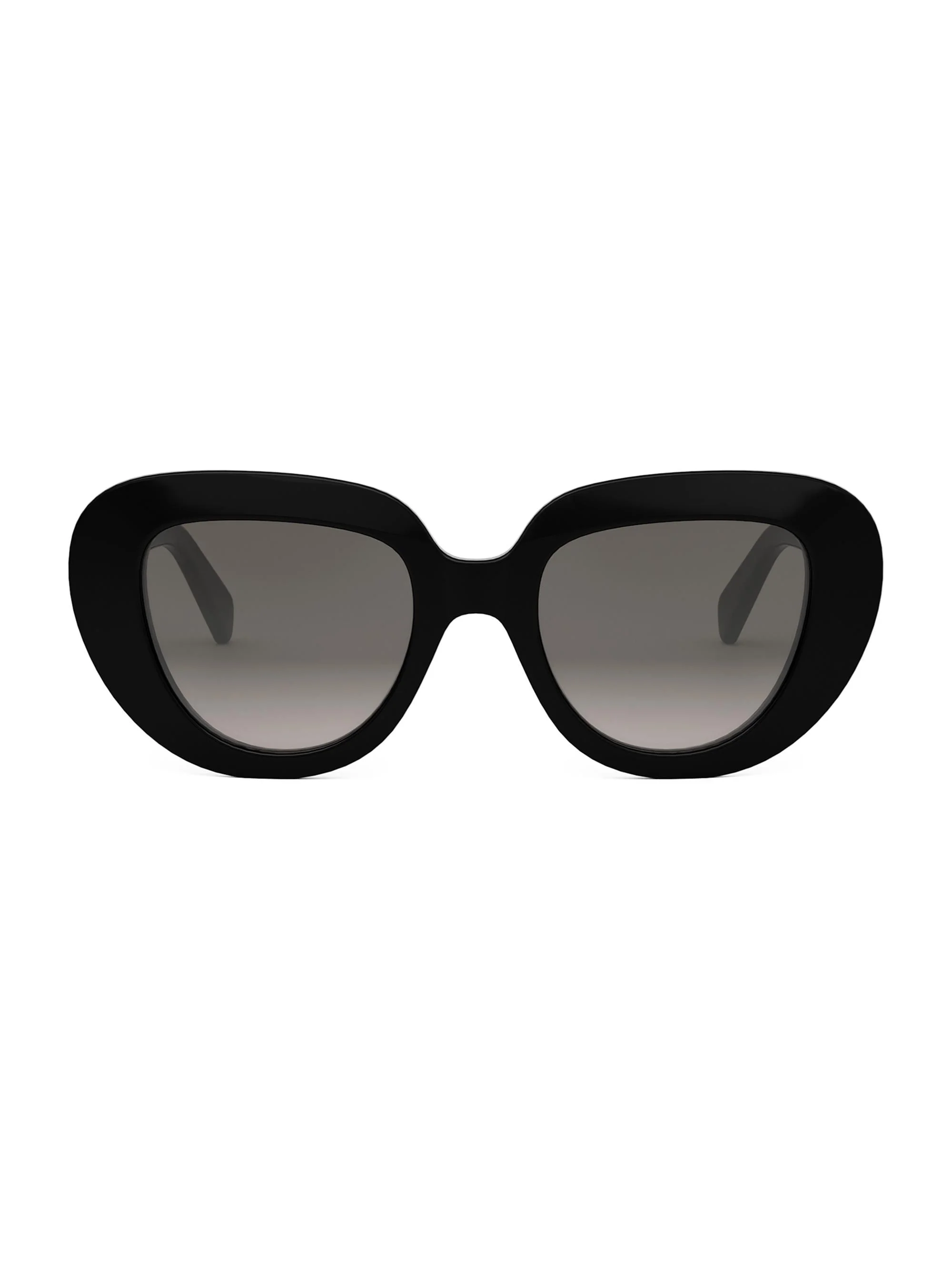 Women's 3 Dots 51MM Butterfly Sunglasses - Black Grey - 1