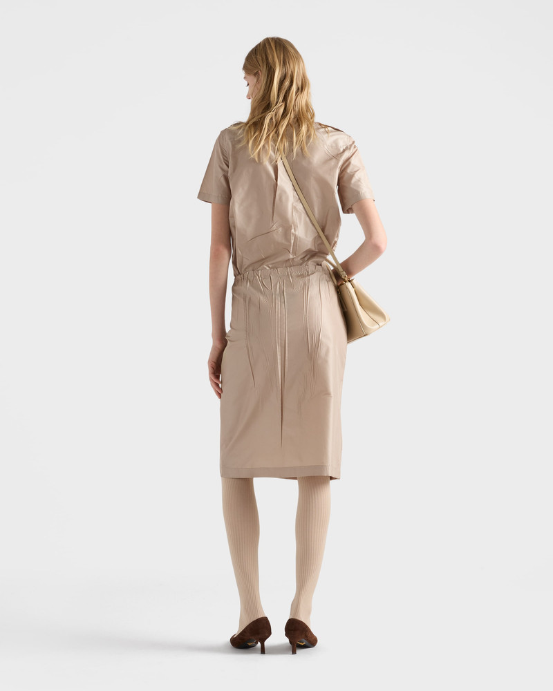 Taffeta midi-skirt 5