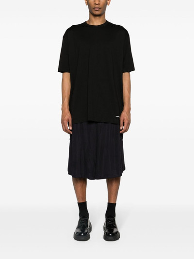 Comme des Garçons SHIRT drop-shoulder cotton T-shirt outlook