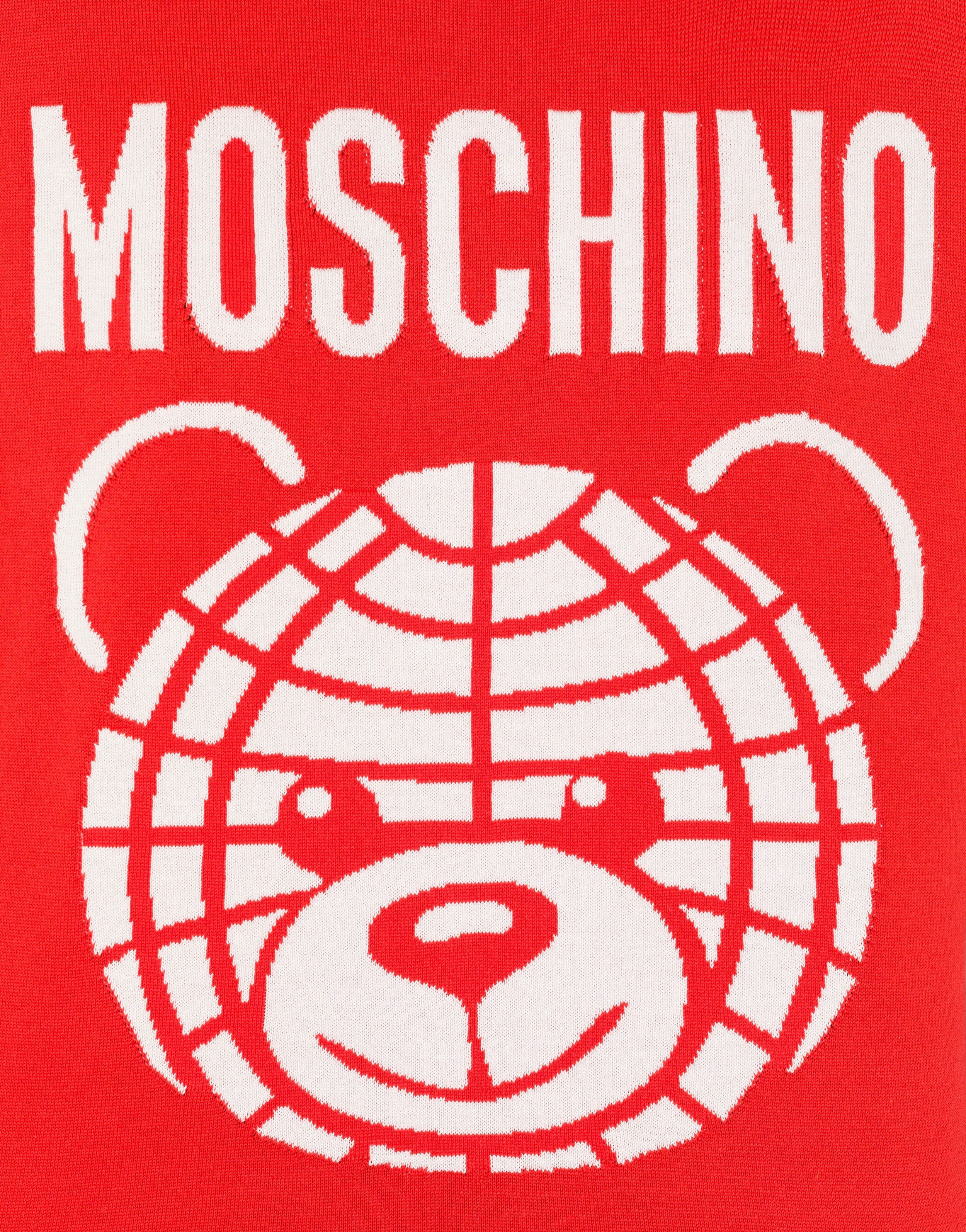 WOOL MOSCHINO TEDDY BEAR PULLOVER - 4
