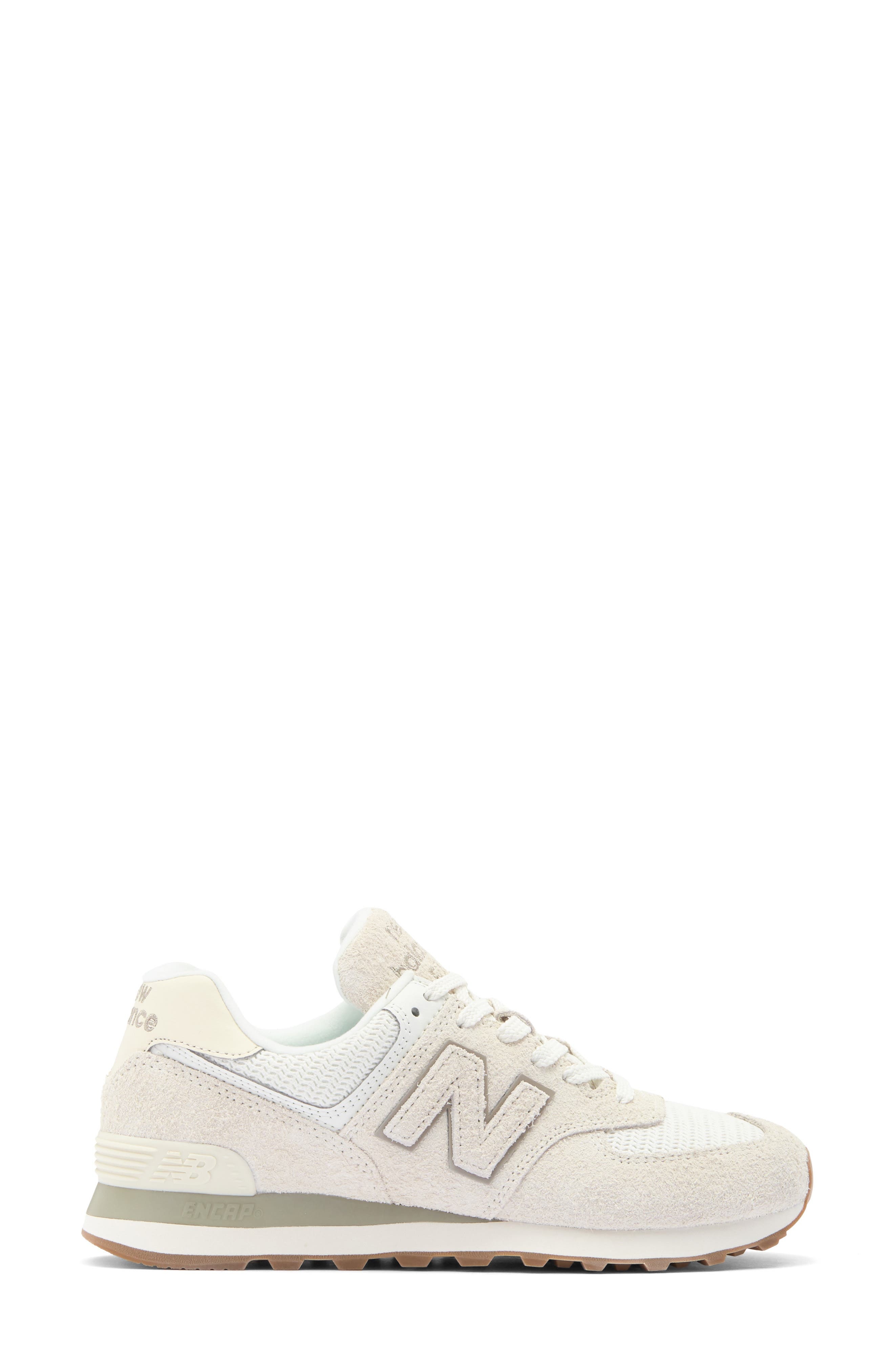 New Balance 574 Sneaker in Sea Salt/Sea Salt at Nordstrom - 3