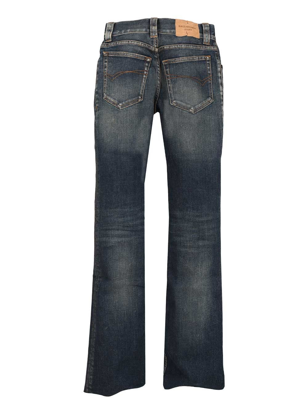 Slim Fit Bootcut Jeans Blue - 2