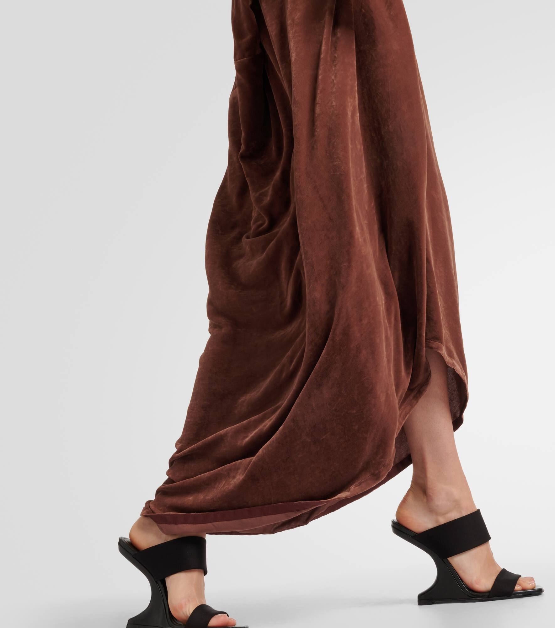 Tommykite gathered jersey gown - 5