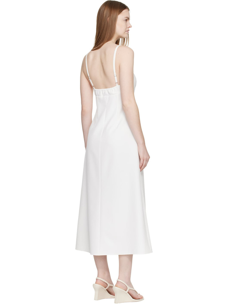 White Pilton Midi Dress 3