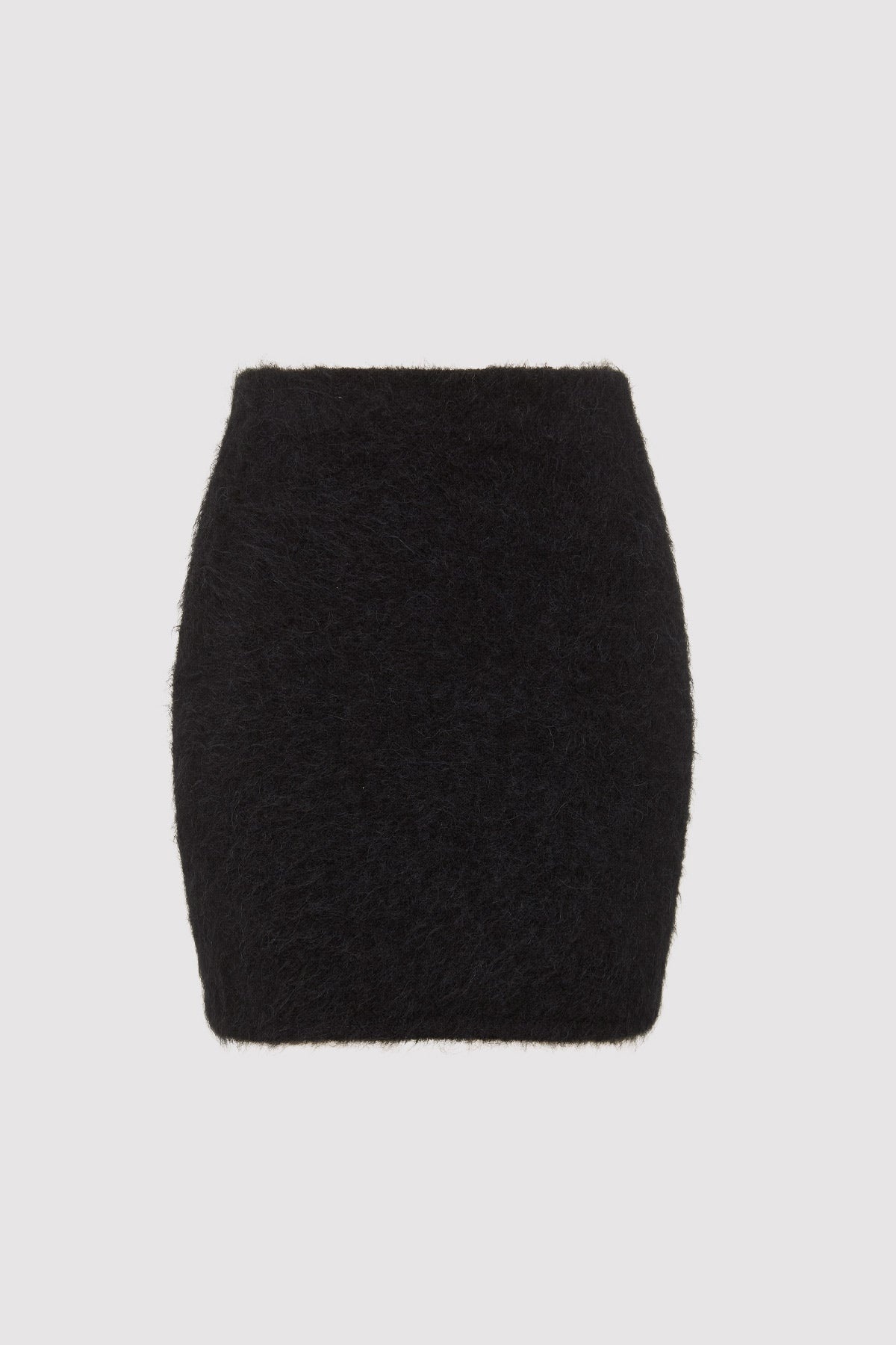 Alpaca Mini Skirt - Black - 5