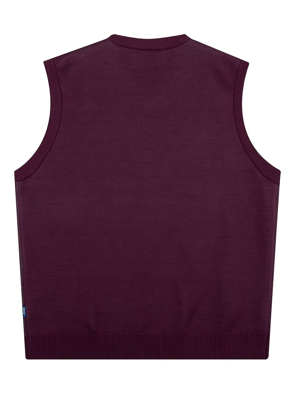 floral-intarsia sweater vest - 2