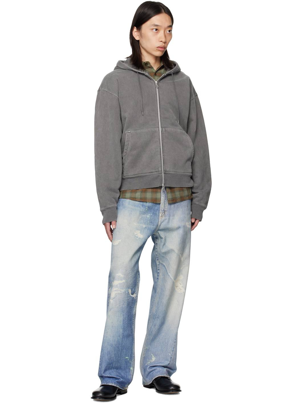 Gray Rascal Hoodie - 4
