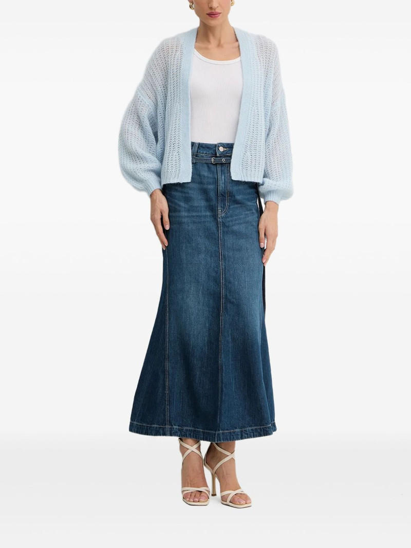 BOSS balloon-sleeves cardigan outlook