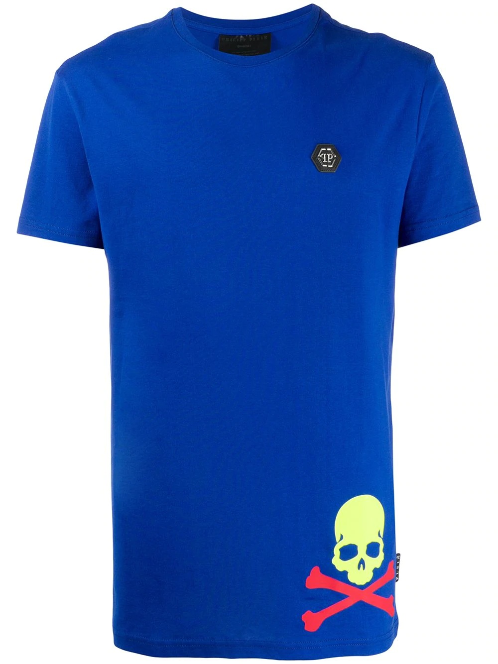 skull print T-shirt - 1