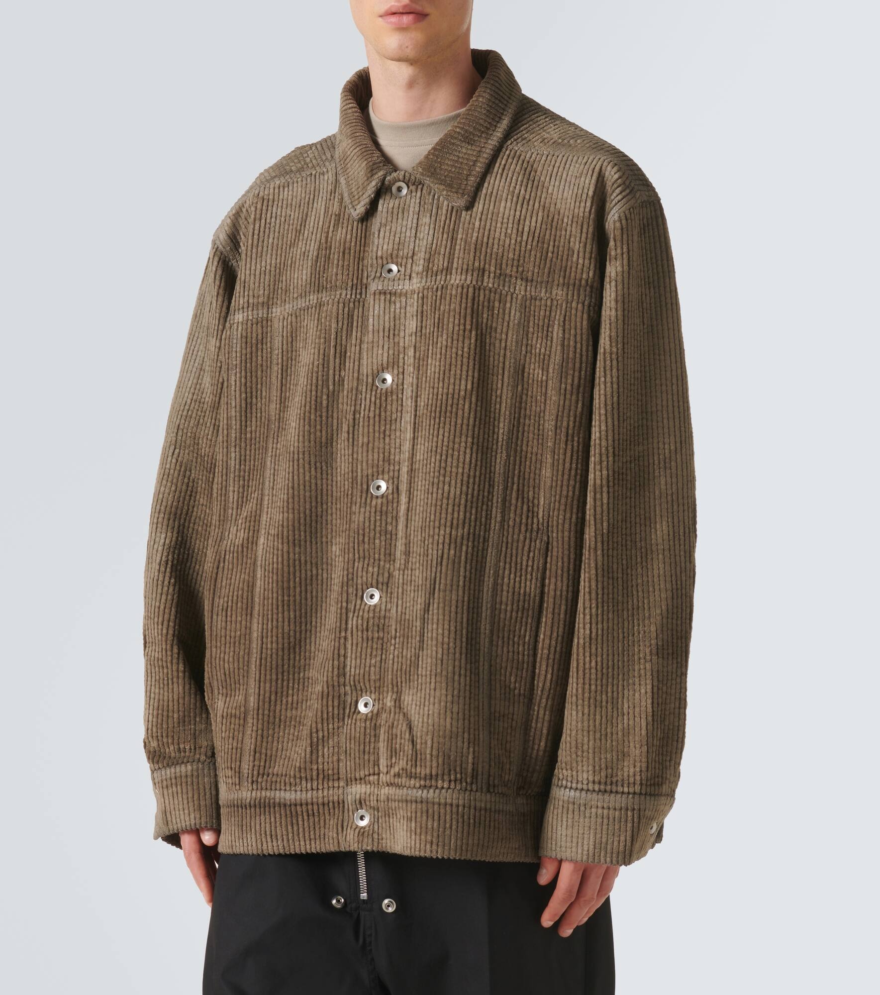 Jumbo corduroy oversized cotton jacket - 3
