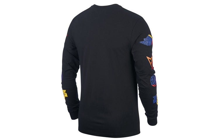 Air Jordan Colorful Long Sleeves Black AT8939-010 - 2